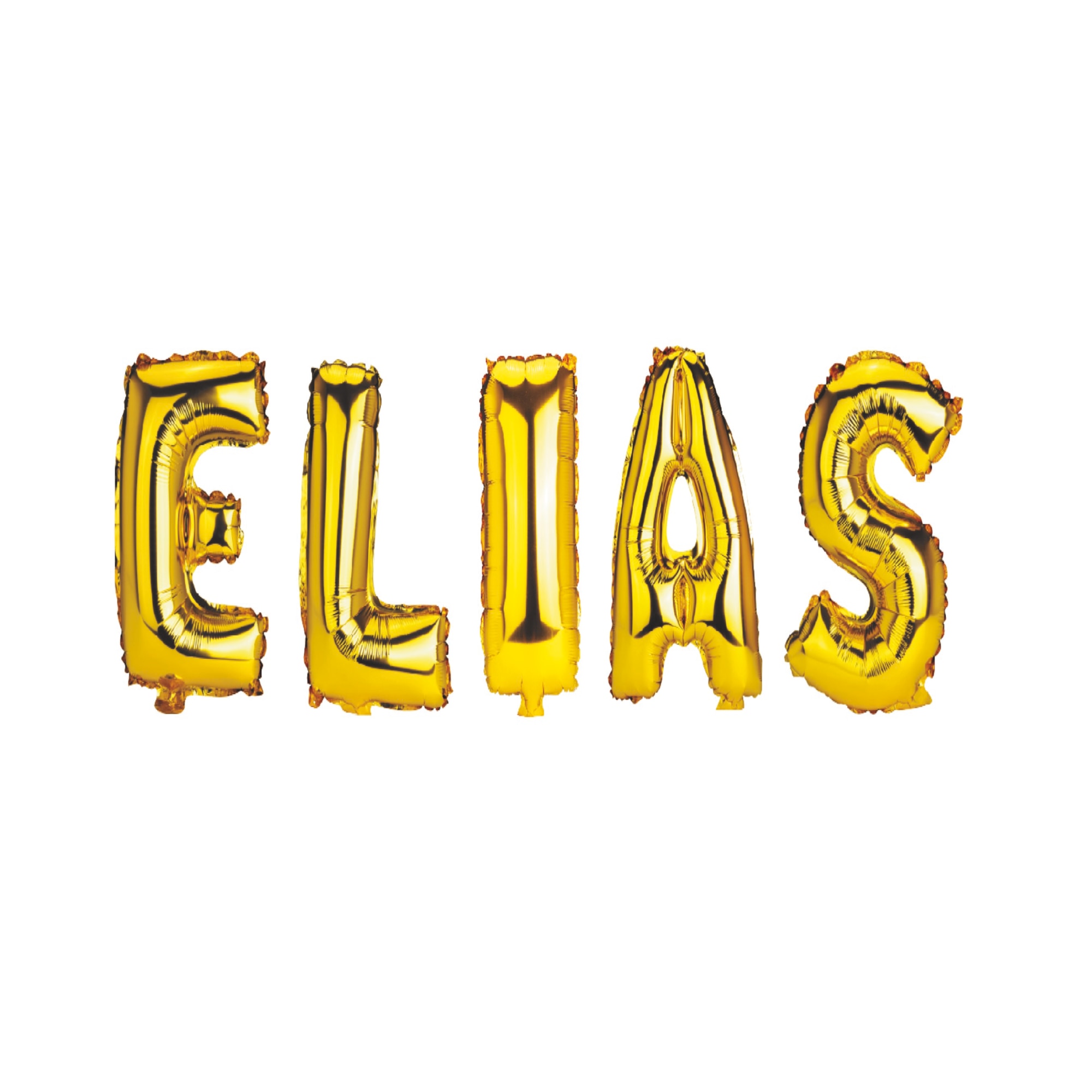 Комплект балони Elias Name, злато, 40 см - eMAG.bg