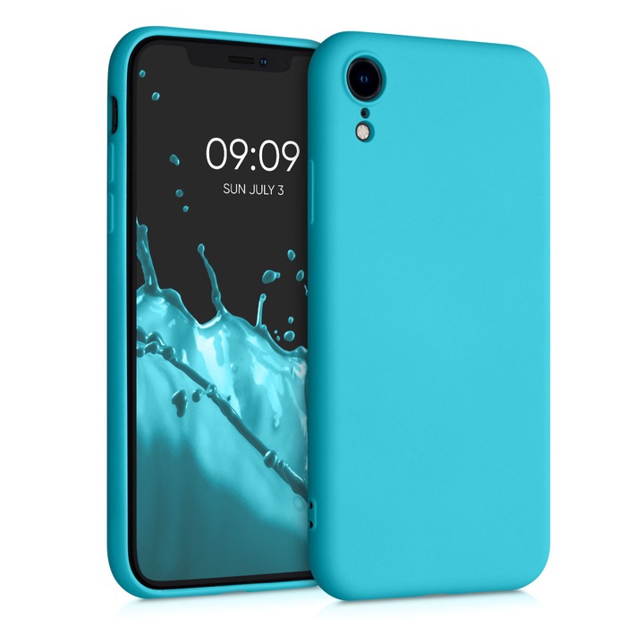 Husa pentru Apple iPhone XR, Silicon, Albastru, 49983.223, kwmobile