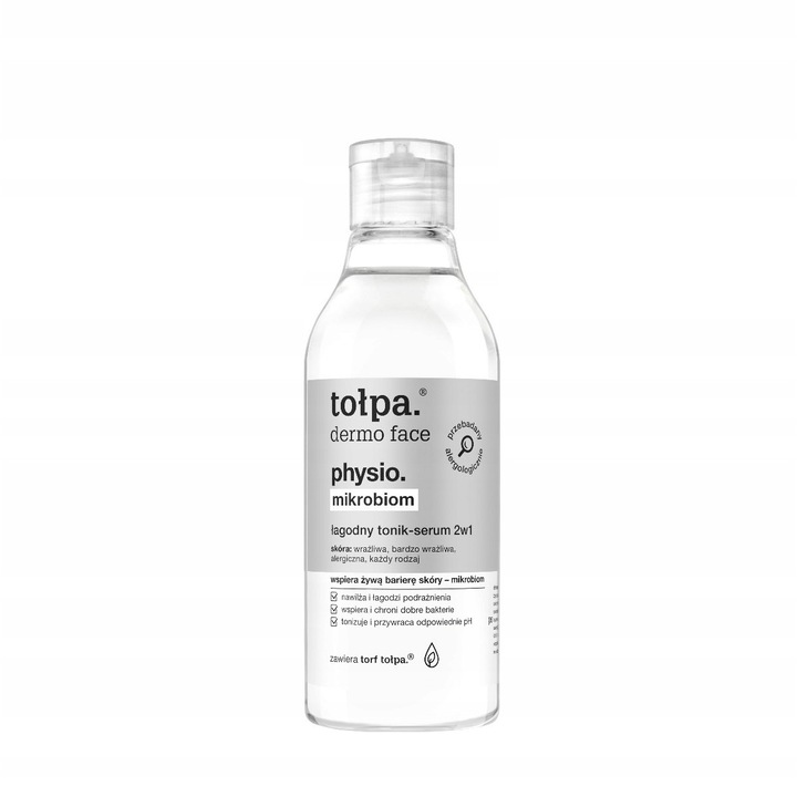 Tolpa Physio Mikrobiom 2 az 1-ben tonik lotion, hidratáló, 200 ml