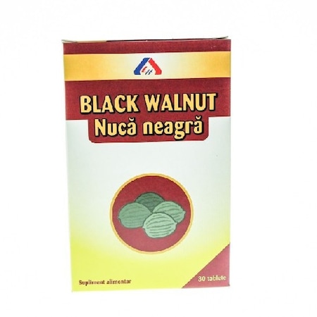 Nuca Neagra 30 Comprimate American Lifestyle Emag Ro