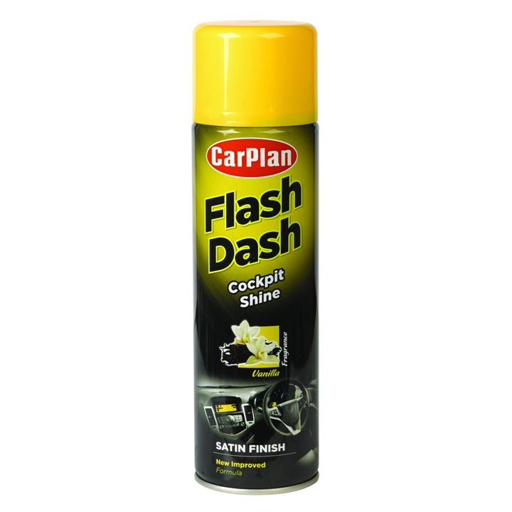 CarPlan műszerfal ápoló vanília illatú 500ml