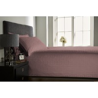 Lenjerie de pat 400TC, bumbac 100%, Jacquard Lattice 230x220cm - Behrens England