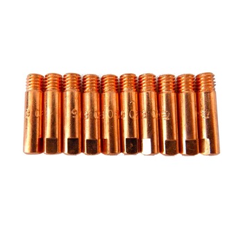 Duza de contact M6, L=25mm pentru sarma 0,8mm (set de 10buc) Duza de contact M6, L=25mm pentru sarma 0,8mm (set de 10buc)