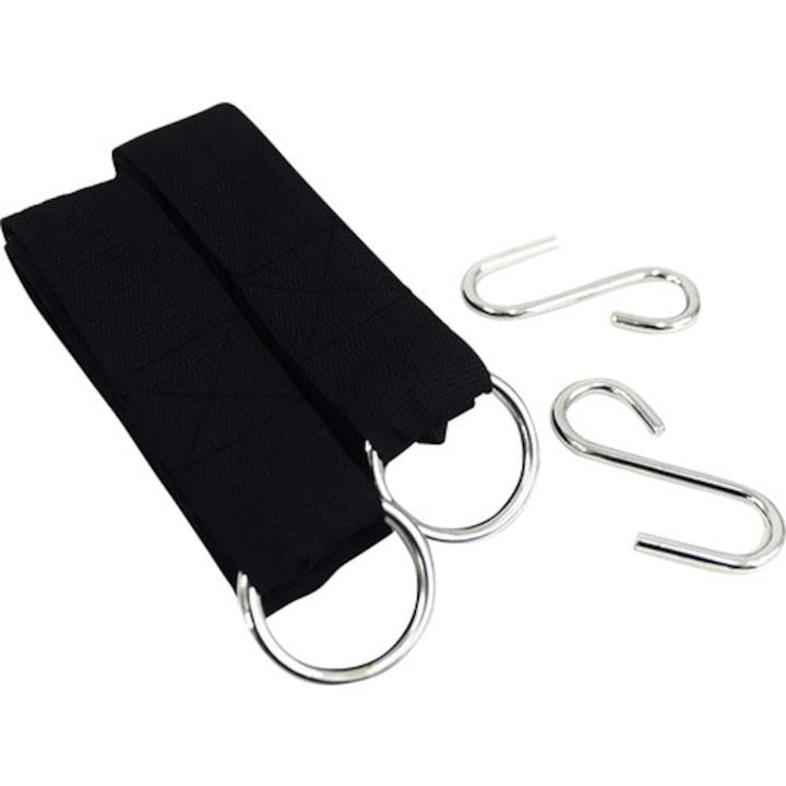 Kit accesorii prindere hamac cu chinga