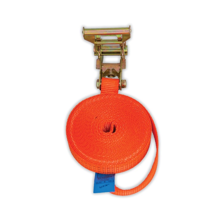 Chinga de ancorare circulara, cu clichet, 2000kg, 35mm x 12m