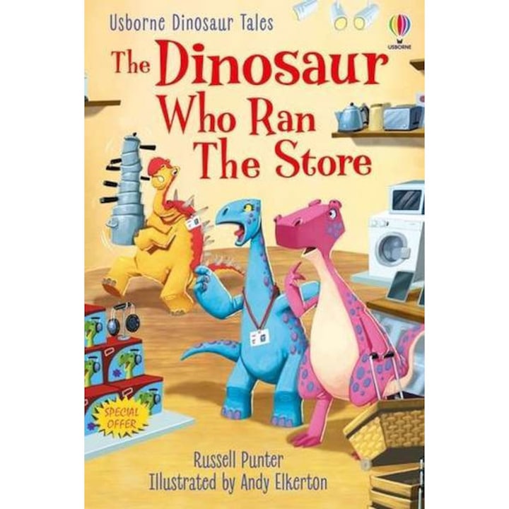 Приказки за динозаври: Динозавърът, който управляваше магазина от Ръсел Пънтър