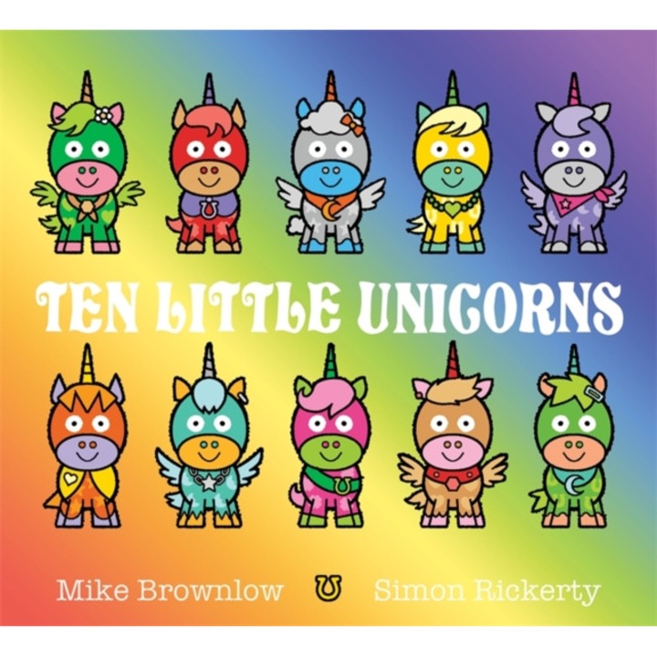 Ten Little Unicorns de Mike Brownlow