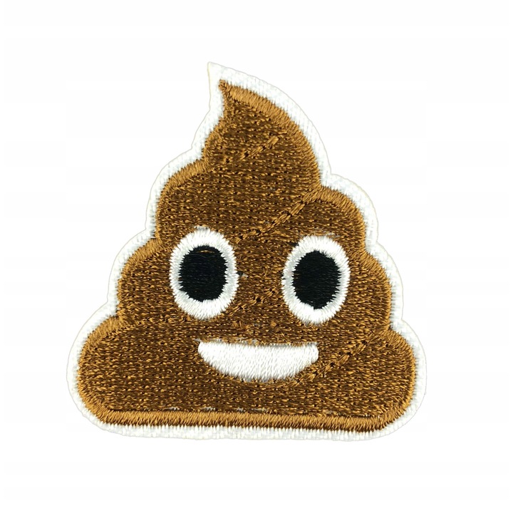 Текстилна лепенка Little Angel, Кафява, 4,2 см x 4,3 см