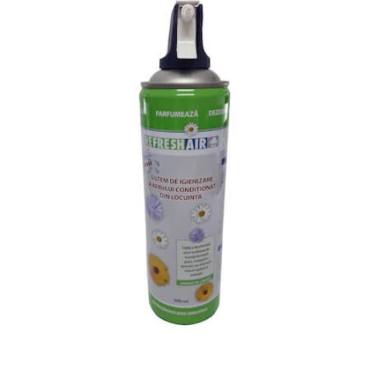 Spray de igienizare si curatare, ReFreshAir, cu spuma activa, 500 ml