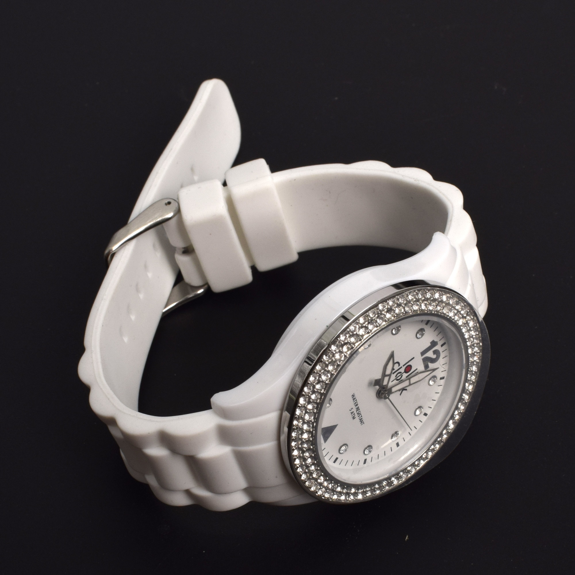 Дамски часовник Lolli clock Crystal, бял, 46788 eMAG.bg