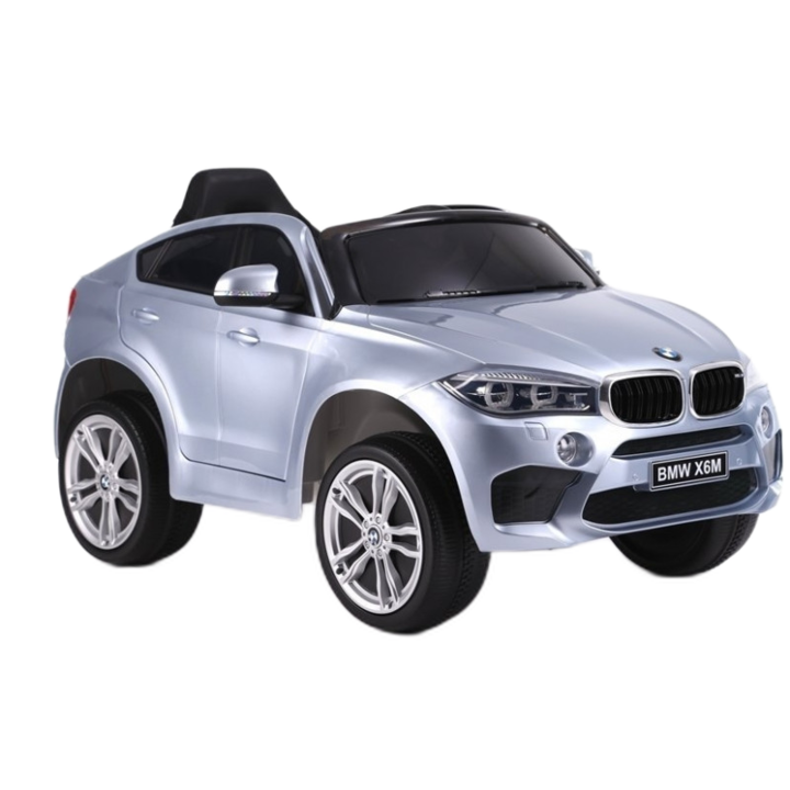 Електрическа кола BMW X6 сив металик