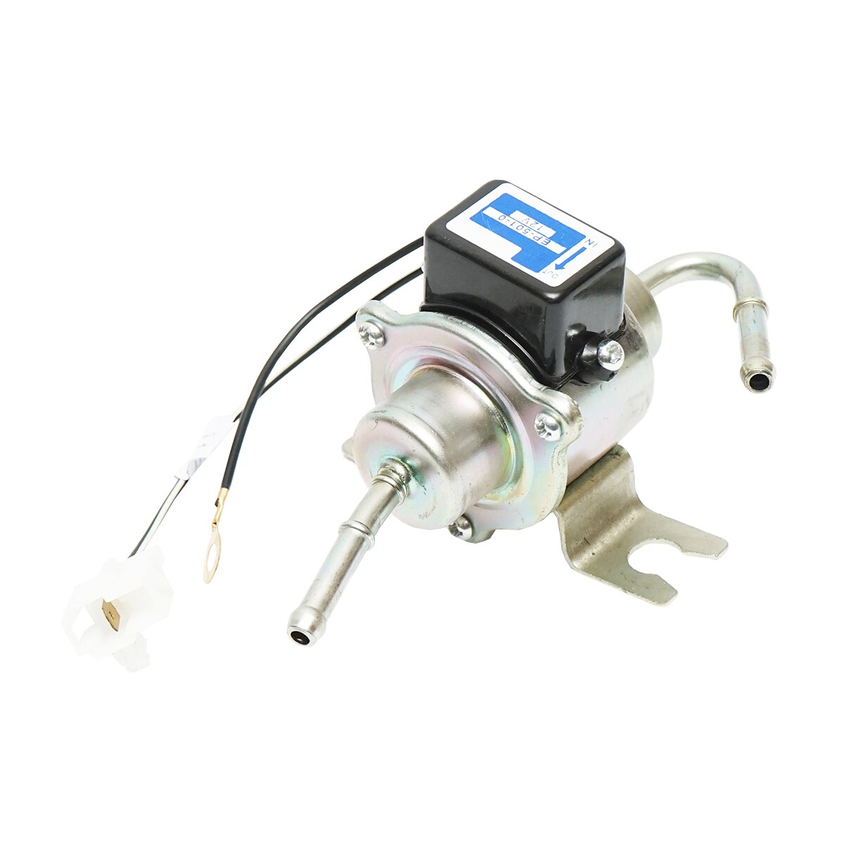 Pompa alimentare electrica universala cu filtru incorporat, 12V, L 145mm, fi  6mm pentru motorina/benzina YK-3106, EP-501-0 