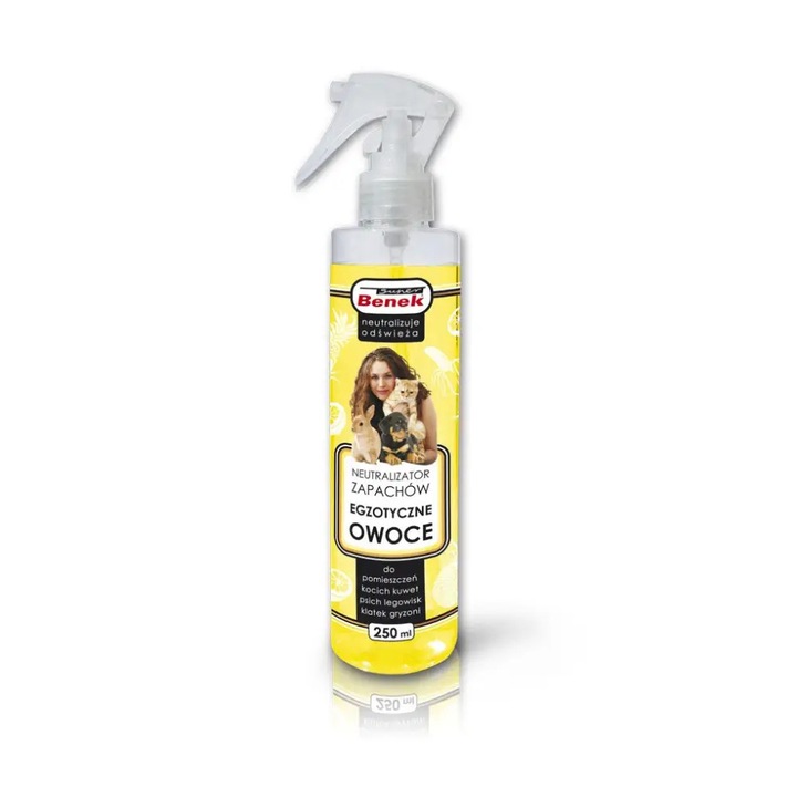 Spray neutralizant, Super Benek, Fructe exotice, 250 ml