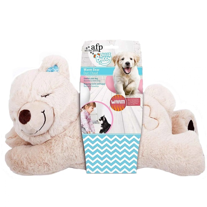 Играчка за куче AFP Little Buddy Warm Bear 36x18 см