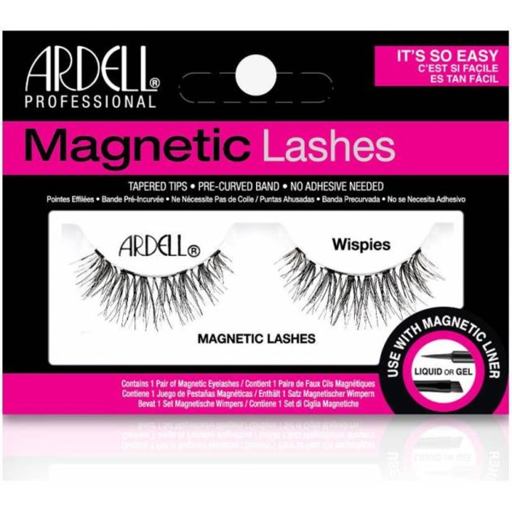Изкуствени мигли с магнитна лента Ardell, Magnetic Liner & Lash, wispies