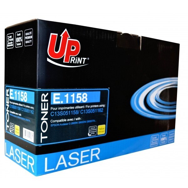 Toner UPRINT ELT2800YUP Galben, 6000 pag, compatibil C13S051158 / C13S051162