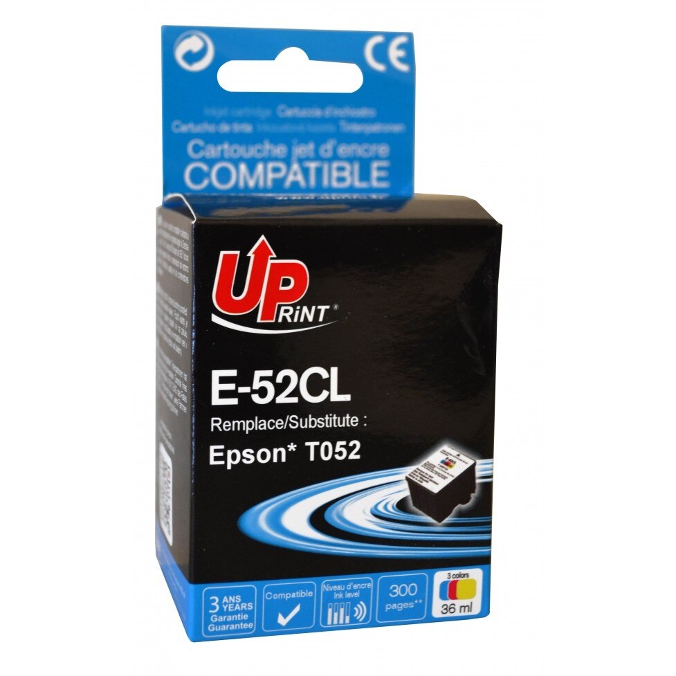 Cartus cerneala UPRINT EJ52UP Color, 36 ml, compatibil T0520