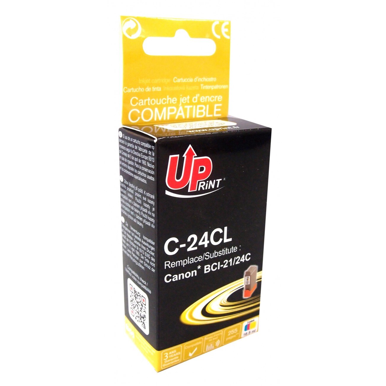 Cartus cerneala UPRINT CJ24CUP Color, 16,5 ml, compatibil BCI21/BCI24