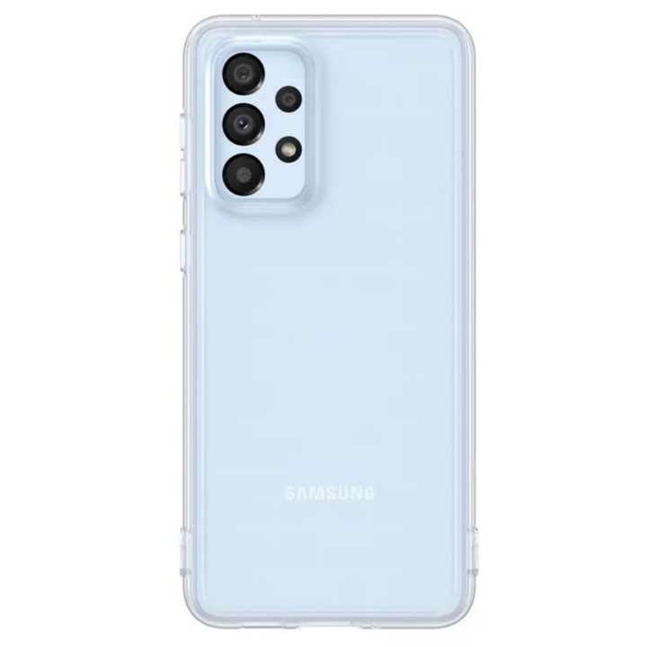 Калъф Samsung Soft Clear Cover за Galaxy A33 5G, Transparent