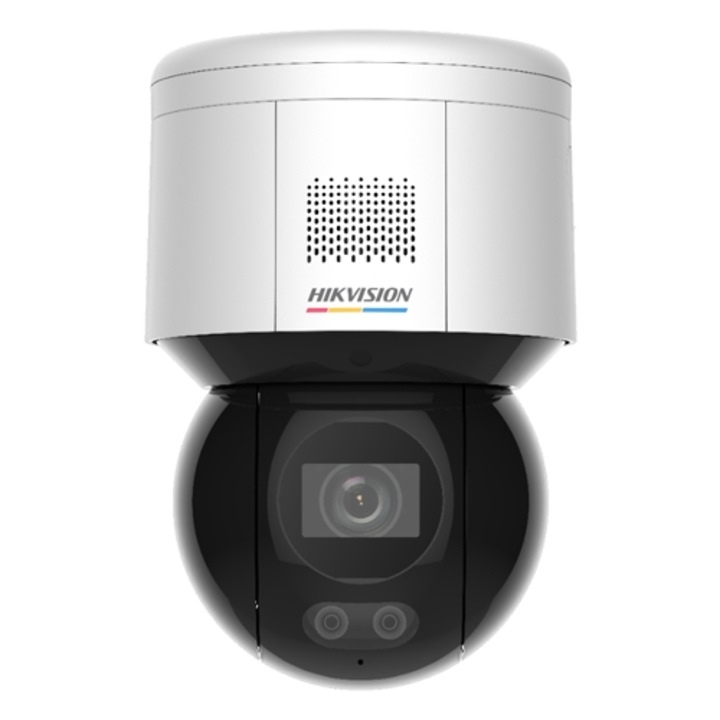 Camera de supraveghere ColorVu PT, 4 MP, lentila 4mm, IR 30 metri, Audio, Alarma, PoE, Wi-Fi, IP66