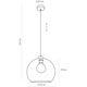 Pendul CUBUS, 2742, TK-Lighting