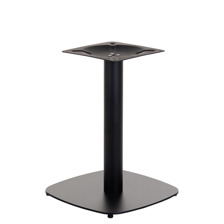 SH-3050-2/L/B asztalláb étterembe, otthonba és szállodába, fém, 45x45x57,5 cm, fekete