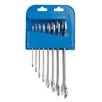 Set de chei fixe in suport de plastic, marca Unior, N0: 6 x 7, 8 x 9, 10 x 11, 12 x 13, 14 x 15, 16 x 17, 18 x 19, 20 x 22 mm Set de chei fixe in suport de plastic, marca Unior, N0: 6 x 7, 8 x 9, 10 x 11, 12 x 13, 14 x 15, 16 x 17, 18 x 19, 20 x 22 mm