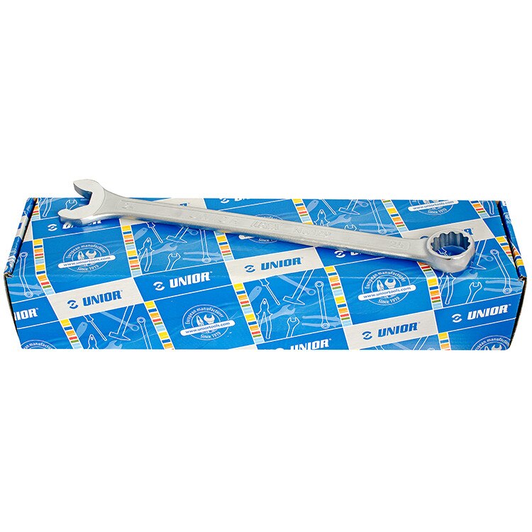 Set de chei combinate IBEX in cutie de carton, marca Unior, N0: 8, 10, 11, 12, 13, 14, 15, 16, 17, 19, 22, 24 mm