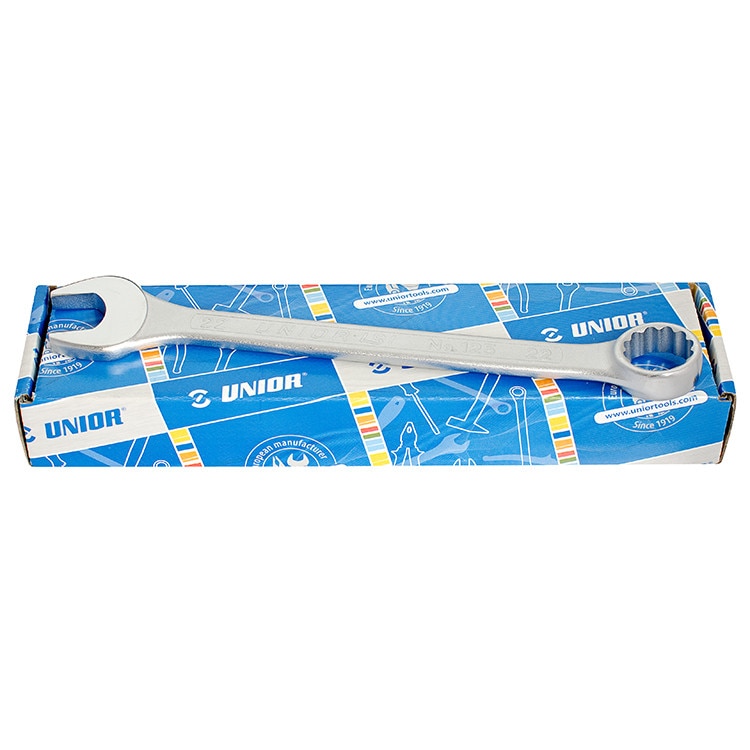 Set de chei combinate scurte in cutie de carton, marca Unior, N0: 8, 10, 11, 12, 13, 14, 15, 17, 19, 22 mm