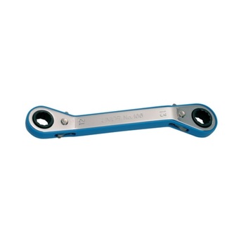 Cheie inelara dublu cotita cu clichet, marca Unior cu diametru de 12x13 mm Cheie inelara dublu cotita cu clichet, marca Unior cu diametru de 12x13 mm