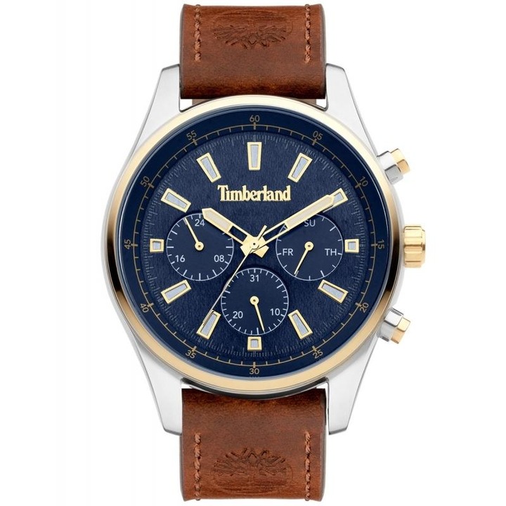 Férfi karóra, Timberland TDWGF2100403 Quartz Silver, arany