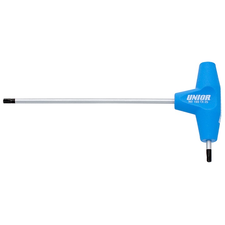Cheie cu maner in T, marca Unior si profil TX 45