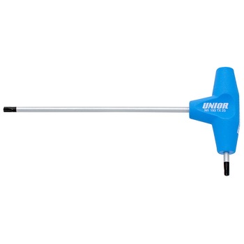 Cheie cu maner in T, marca Unior cu profil TX 20 Cheie cu maner in T, marca Unior cu profil TX 20