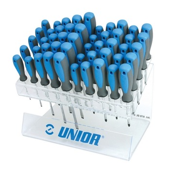 Set Unior compus din 50 de surubelnite cu maner TBI pe stand tip display Set Unior compus din 50 de surubelnite cu maner TBI pe stand tip display