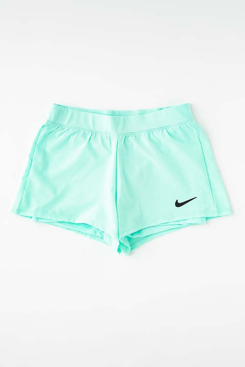 Nike, Тенис къс панталон Victory с дизайн 2 в 1, Мента