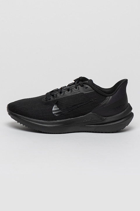 Nike, Pantofi cu logo pentru alergare Air Winflo, Gri antracit