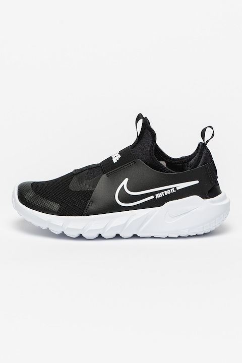 Nike, Обувки Flex Runner 2 за бягане, Избеляло черно