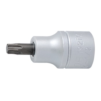 Cap cheie tubulara TX 40 marca Unior cu profil TORX exterior scurt de 1/2 Cap cheie tubulara TX 40 marca Unior cu profil TORX exterior scurt de 1/2