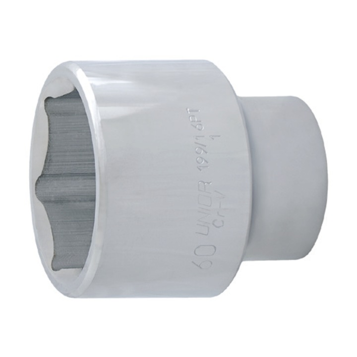 Cap cheie tubulara 1" cu 6 laturi si diametrul de 75 mm Unior