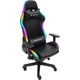 Scaun gaming Inaza Rainbow RGB, negru