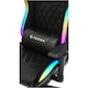 Scaun gaming Inaza Rainbow RGB, negru