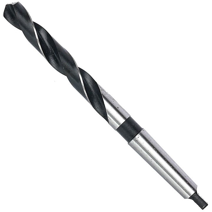 Burghiu conic pentru metal, Melver, 21.5 mm, Otel, Negru