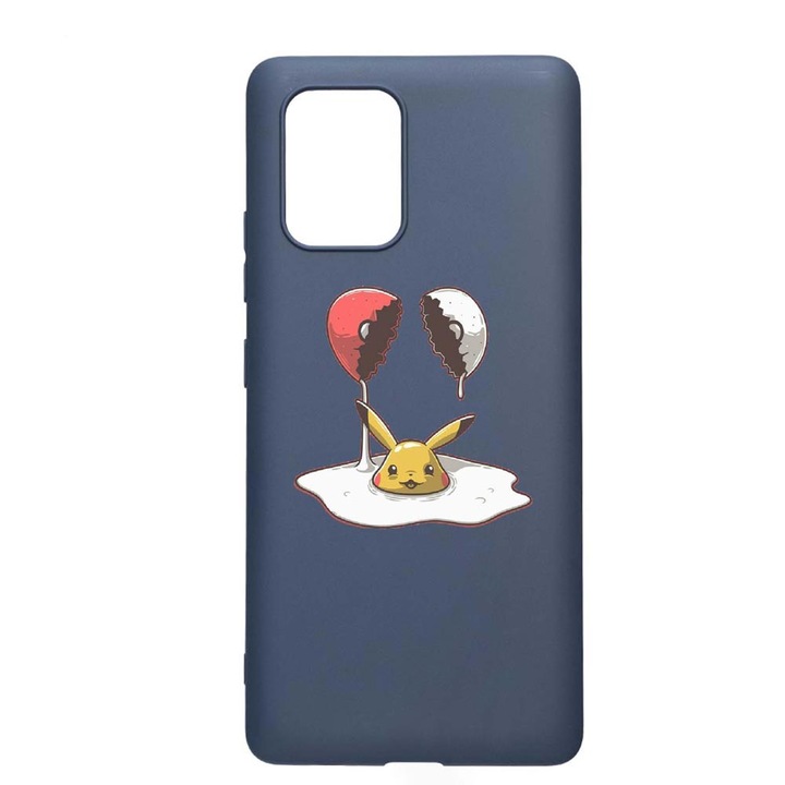 Силиконов калъф Unique за Huawei P Smart 2021, Meme, Alaskan Blue, AB 656