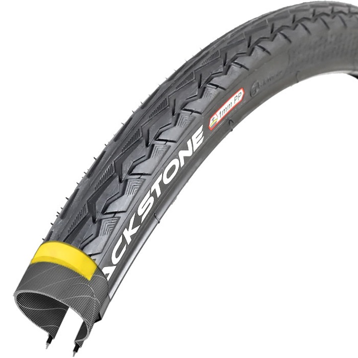 Anvelopa de bicicleta, Black1, 28 x 1 1/2, 40 - 635 + 1mm, 60TPI, Cauciuc, Negru