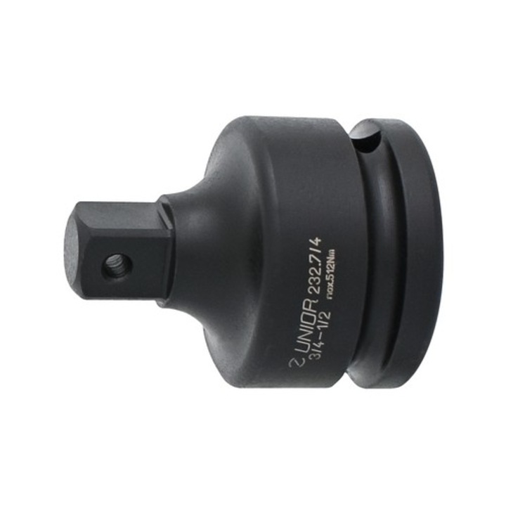 Adaptor de IMPACT 3/4", marca Unior de 3/4" - 1/2"