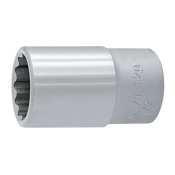 Capat cheie tubulara, marca Unior cu 12 laturi , profil de 1/2 Capat cheie tubulara, marca Unior cu 12 laturi , profil de 1/2