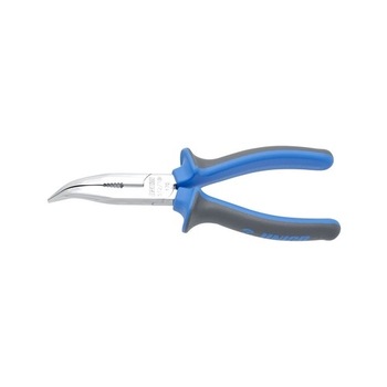 Cleste cu varfuri semirotunde indoite si tais, marca Unior de 200 mm Cleste cu varfuri semirotunde indoite si tais, marca Unior de 200 mm