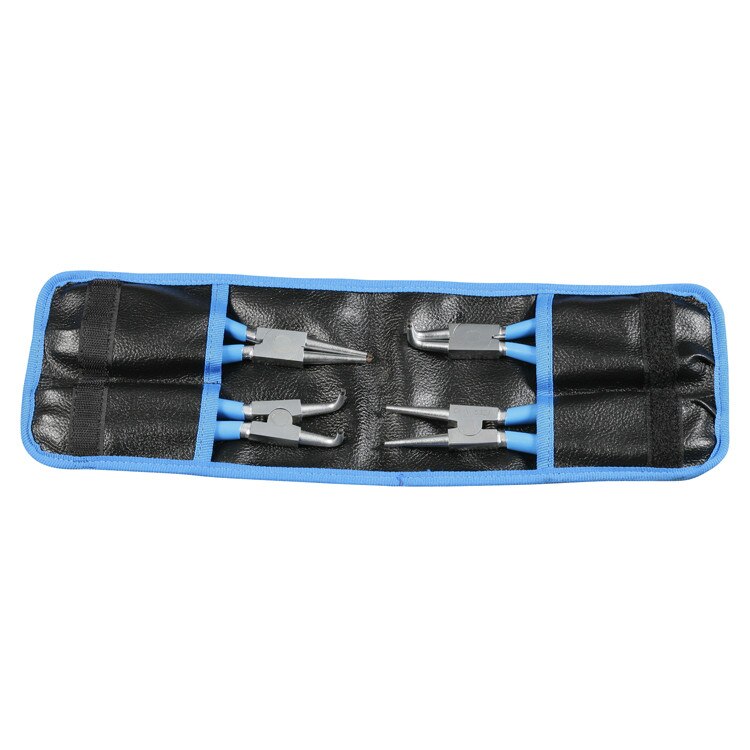 Set clesti inele de siguranta in husa, marca Unior, compus din 4 piese