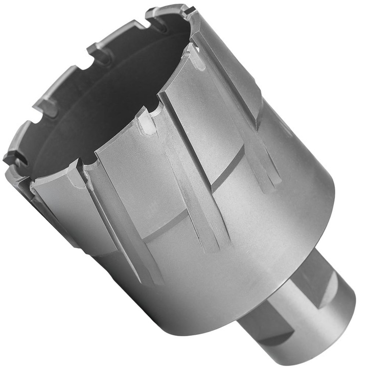 Carota TCT, Melver, Diametru 62 mm, Adancime 55 mm, Gri