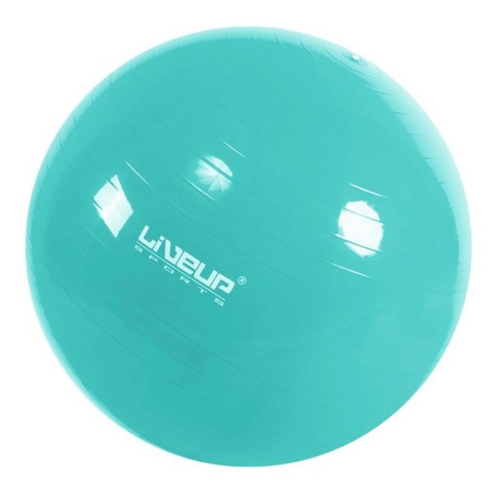 Топка за фитнес, зелена, 65 см